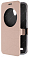 Чехол-книжка с магнитной застежкой для ASUS ZenFone Go ZC500TG (Золотой)