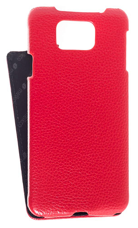    Samsung Galaxy Alpha (G850F) Melkco Leather Case - Jacka Type (Red LC)