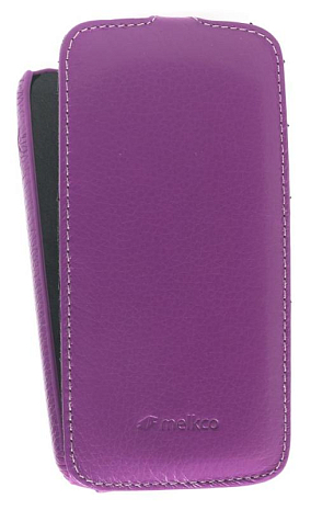    HTC Desire 500 Dual Sim Melkco Premium Leather Case - Jacka Type (Purple LC)