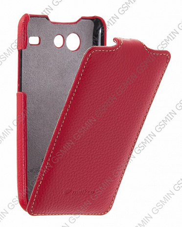    Samsung Galaxy S Advance (i9070) Melkco Premium Leather Case - Jacka Type (Red LC)