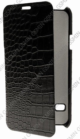   Samsung Galaxy S5 Armor Case - Book Type (Crocodile Black)