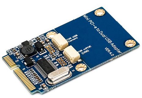 GSMIN DP53 Mini PCI-E  2x USB ,  (2  USB  ) ()