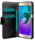 Кожаный чехол для Samsung Galaxy S7 Melkco Premium Leather Case - Wallet Book Type (Черный LC)