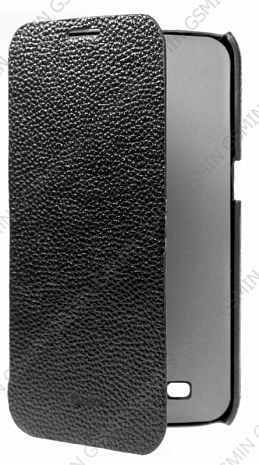 Кожаный чехол для Чехлы для Samsung Galaxy Mega 6.3 (i9200) Sipo Premium Leather Case "Book Type" - H-Series (Черный)