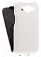 Кожаный чехол для Samsung Galaxy Win Duos (i8552) Redberry Stylish Leather Case (Белый) (Дизайн 145)
