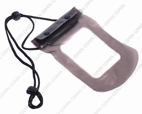 Чехол водонепроницаемый для мобильных телефонов Ver.2 Черный (160x120мм)