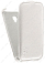 Кожаный чехол для Alcatel One Touch POP STAR 5022D Aksberry Protective Flip Case (Белый)