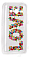 Чехол силиконовый для Samsung Galaxy Core 2 Duos (G355h) TPU (Прозрачный) (Дизайн 14)