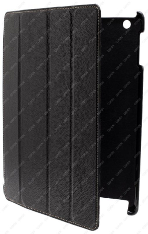 Кожаный чехол для iPad 2/3 и iPad 4 Melkco Premium Leather case - Slimme Cover Type (Black LC)