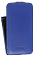 Кожаный чехол для Samsung Galaxy S5 Melkco Premium Leather Case - Jacka Type (Dark Blue LC)