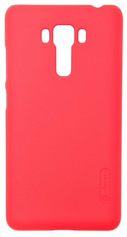 Чехол-накладка для Asus Zenfone 3 Laser ZC551KL Nillkin Super Frosted Shield (Красный)
