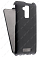 Кожаный чехол для Asus Zenfone 3 Max ZC520TL Aksberry Protective Flip Case (Черный)