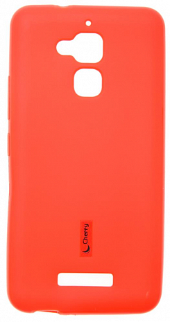 Чехол силиконовый для Asus Zenfone 3 Max ZC520TL Cherry (Красный)
