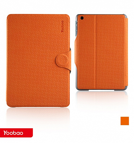 Кожаный чехол для iPad mini Yoobao iFashion Leather Case (Оранжевый)