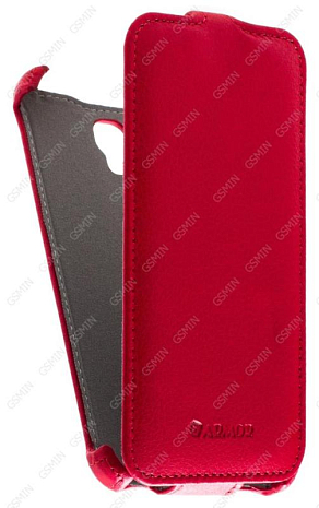 Кожаный чехол для Alcatel Pixi 4 (5) 5010D Armor Case (Красный)