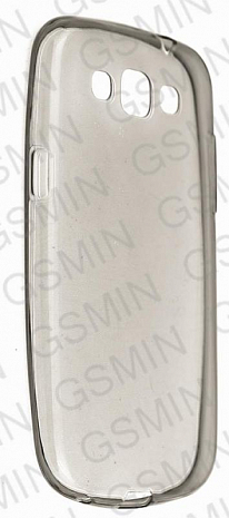 Чехол силиконовый для Samsung Galaxy Win Duos (i8552) TPU 0.5 mm (Transparent Black)