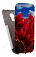Кожаный чехол для Samsung Galaxy S4 Mini (i9190) Armor Case "Slim" Vintage (Белый) (Дизайн 171)