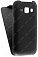 Кожаный чехол для Samsung Galaxy J1 (J100H) Art Case (Черный)