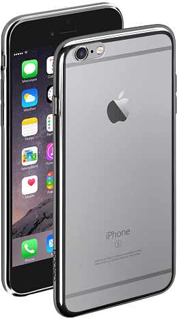 Чехол Deppa Gel Plus Case для Apple iPhone 6/6S (Графит) 85211