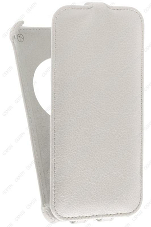 Кожаный чехол для ASUS ZenFone Zoom ZX551ML Armor Case (Белый)