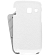 Кожаный чехол для Samsung S6102 Galaxy Y Duos Melkco Premium Leather Case - Jacka Type (White LC)