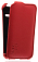 Кожаный чехол для Alcatel PIXI 3(4) 4013D Aksberry Protective Flip Case (Красный)