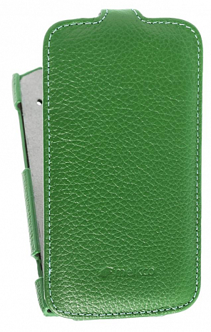    HTC Sensation / Sensation XE / Z710e / G14  Melkco Leather Case - Jacka Type (Green LC)