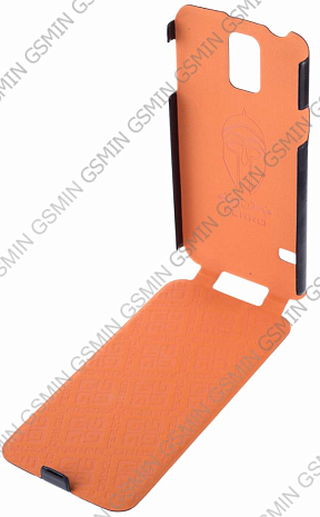    Samsung Galaxy S5 Ferro Ultra Slim Case (Black / Orange)