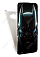 Кожаный чехол для ASUS ZenFone Max ZC550KL Aksberry Protective Flip Case (Белый) (Дизайн 151)
