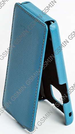 Кожаный чехол для Samsung Galaxy S2 Plus (i9105) Melkco Premium Leather Case - Jacka Type (Blue LC)