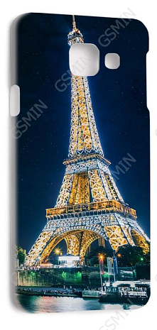 Чехол-накладка для Samsung Galaxy A3 (2016) (Белый) (Дизайн 156)