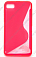 Чехол силиконовый для BlackBerry Z10 S-Line TPU (Красный)