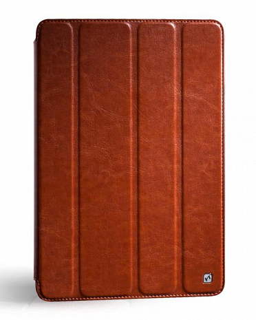 Кожаный чехол для iPad 2/3 и iPad 4 Hoco Crystal Leather Case (Коричневый)
