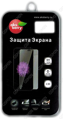 Противоударное защитное стекло для iPhone 5/5S Aksberry