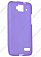 Чехол силиконовый для Alcatel OT idol mini 6012X/6012D/dual sim RHDS (Фиолетовый)