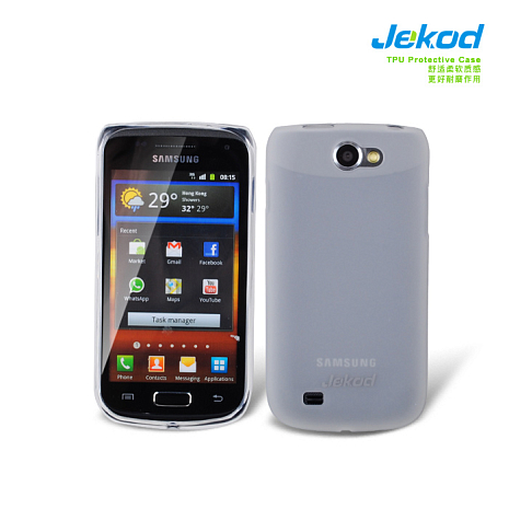 Чехол силиконовый для Samsung Galaxy W (i8150) Jekod (Clear)