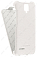 Кожаный чехол для Alcatel One Touch Idol 2 Mini L 6014X Armor Case (Белый) (Дизайн 154)