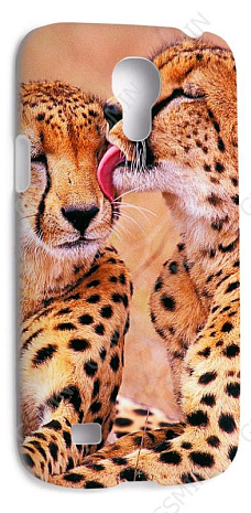 Чехол-накладка для Samsung Galaxy S4 Mini (i9190) (Белый) (Дизайн 172)