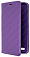Кожаный чехол для Asus Zenfone 2 Laser ZE550KL на магните (Фиолетовый)
