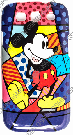 Чехол-накладка для Samsung Galaxy S3 (i9300) с Рисунком Miki Mouse
