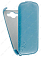 Кожаный чехол для Samsung Galaxy S3 (i9300) Aksberry Protective Flip Case (Синий)