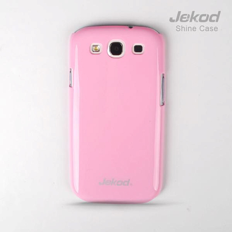 Чехол-накладка для Samsung Galaxy S3 (i9300) Jekod Colorful (Розовый)
