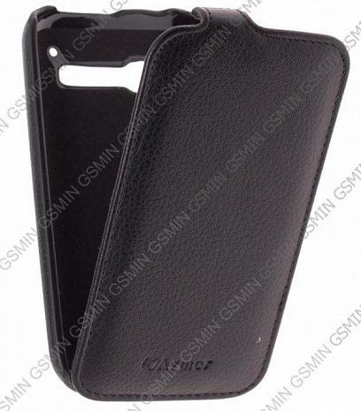 Кожаный чехол для Alcatel One Touch Pop C5 5036 Armor Case "Full" (Черный) 