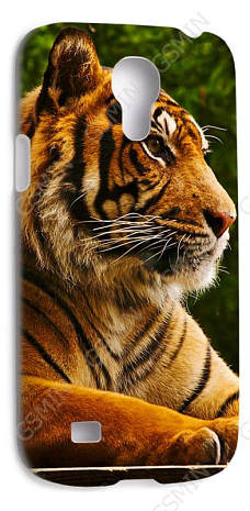 Чехол-накладка для Samsung Galaxy S4 Mini (i9190) (Белый) (Дизайн 174)