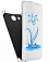 Кожаный чехол для Alcatel One Touch Idol Ultra 6033 Armor Case (Белый) (Дизайн 8/8)