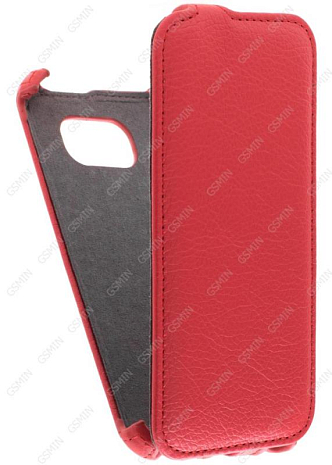 Кожаный чехол для Samsung Galaxy S6 G920F Armor Case (Красный)