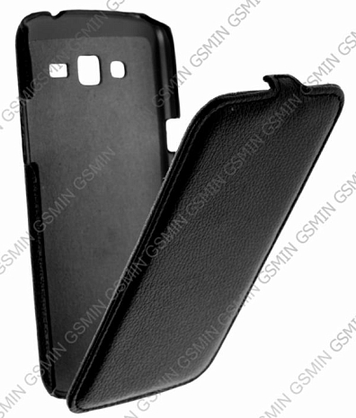 Кожаный чехол для Samsung Galaxy Grand 2 (G7102) Armor Case "Full" (Черный)