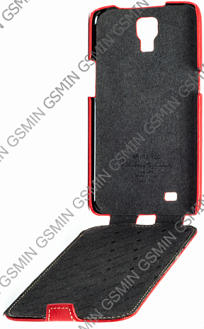    Samsung Galaxy Mega 6.3 (i9200) Melkco Leather Case - Jacka Type (RedLC)
