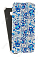 Кожаный чехол для Asus Zenfone 2 Laser ZE550KL Gecko Case (Белый) (Дизайн 18/18)