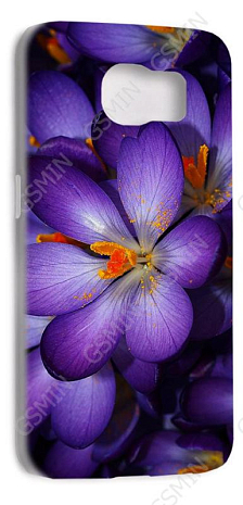 Чехол-накладка для Samsung Galaxy S6 G920F (Белый) (Дизайн 158)